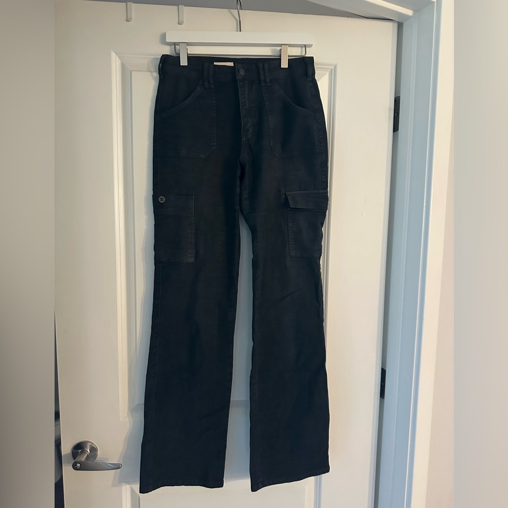 Pilcro Anthropologie Black Cargo Pants